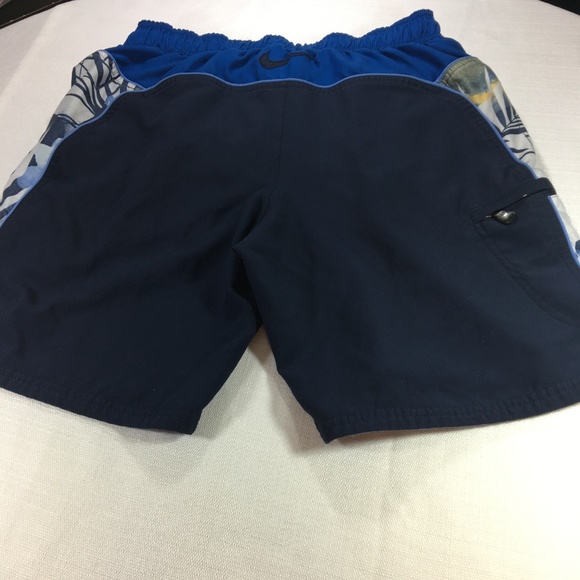 Nike Blue Men's Swim Trunks Pants Size Medium M - Picture 5 of 6